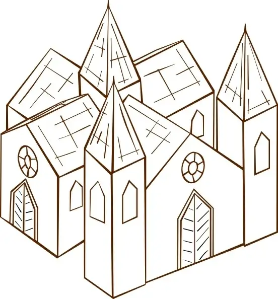 Cathedral clip art