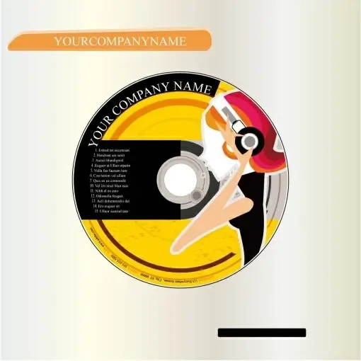 cd cover vector