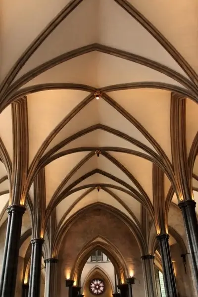 ceiling in church