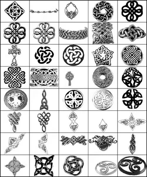 celtic knot brush