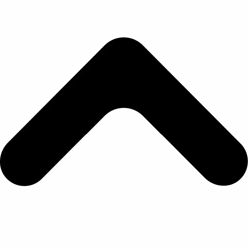 chevron up single arrowhead simple logo template