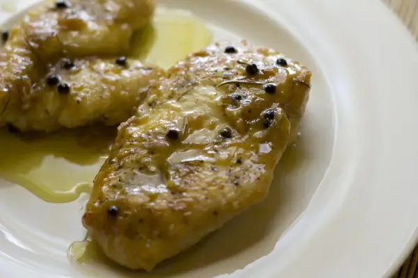 chicken breast with lemon sauce