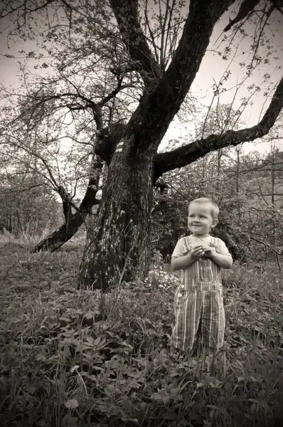 child and nature