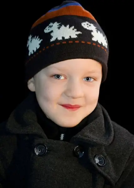 child and winter fashion