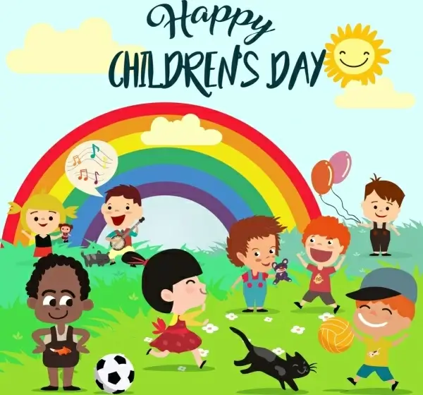 Children day poster vectors free download 14,629 editable .ai .eps .svg  .cdr files