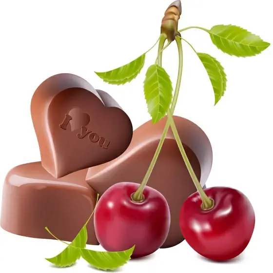 chocolate and cherry