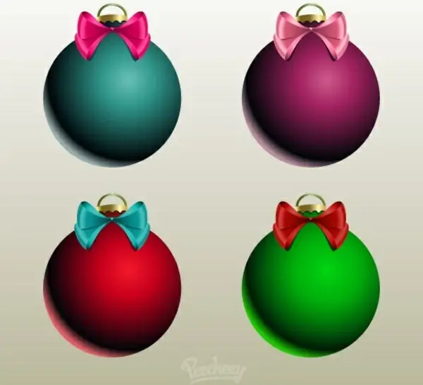 christmas balls set