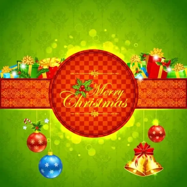 Christmas Green background