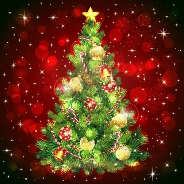 Christmas tree vector image Vectors graphic art designs in editable .ai  .eps .svg .cdr format free and easy download unlimit id:569596