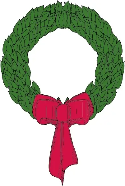 Christmas Wreath clip art