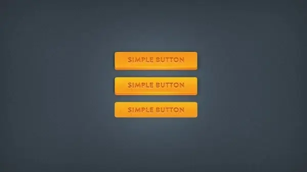 Chunky 3D Button