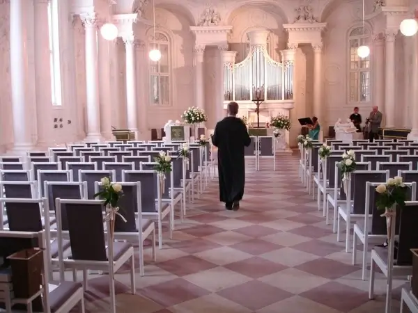 church pastor wedding