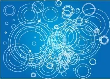 Circle Blue Background Vector Graphic illustrator ai format