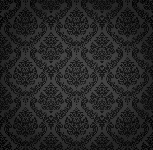 decorative pattern dark retro symmetrical decor