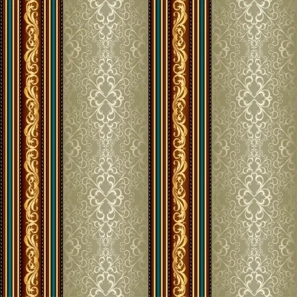 classic seamless decorative texture 01 vector