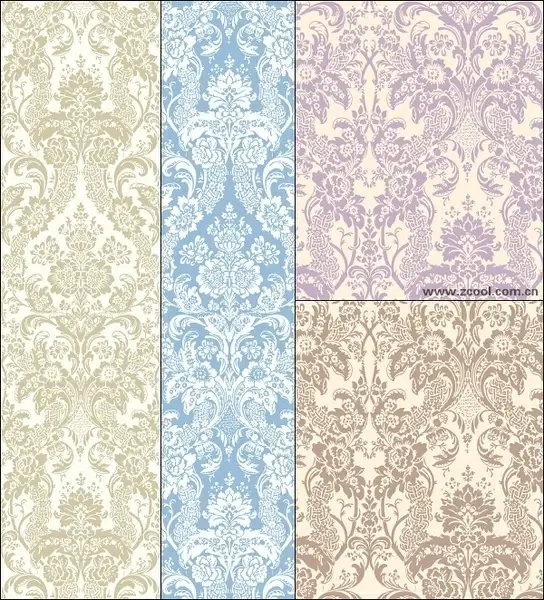 classical elegant background pattern vector