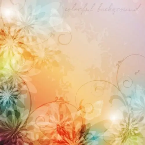 floral background modern blurred contemporary decor