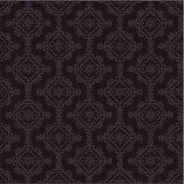 classical seamless pattern black style vector 