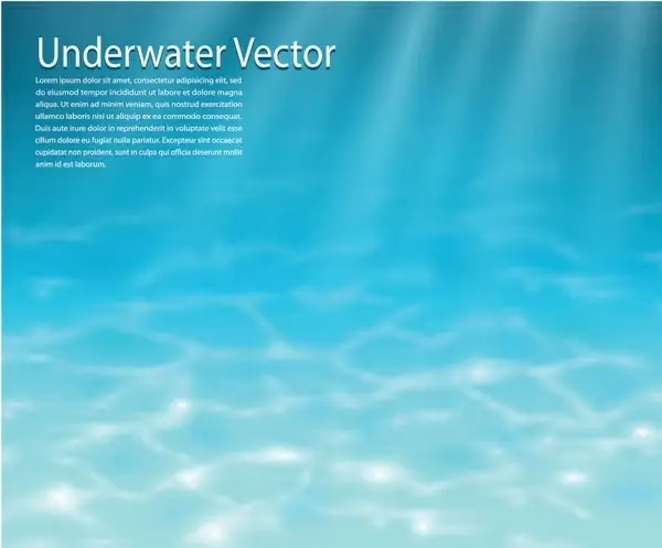 clear water vector