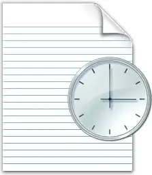Clock time document