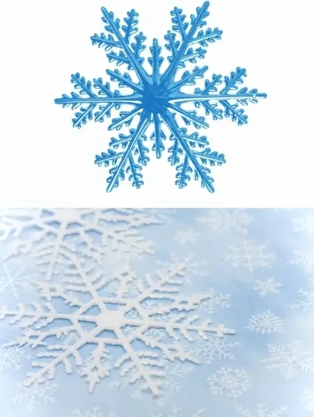 close snowflakes hd larger image