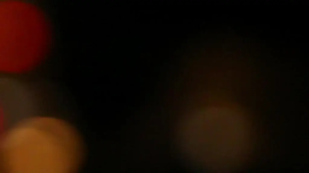 closeup of bokeh lights motion