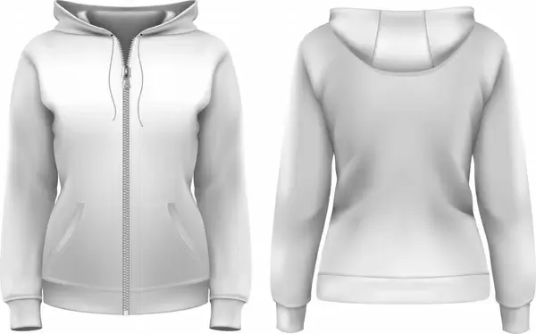 woman jacket template modern grey plain sketch