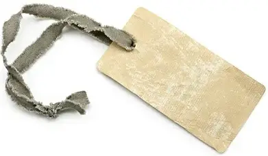 clothing tag picture