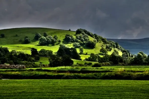 clouds country countryside