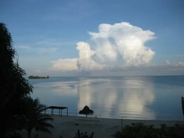 clouds reflection scenery