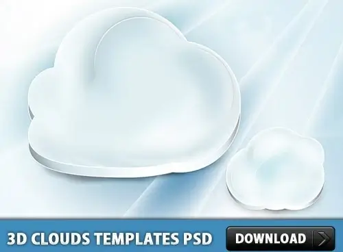 Clouds Templates PSD