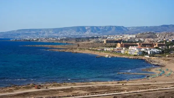 coastal town