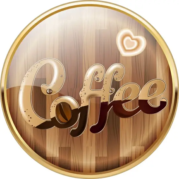 coffee app icons badge