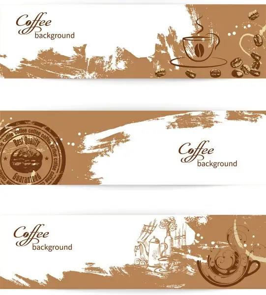 coffee banner background
