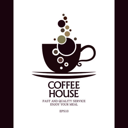 coffee house menu cover creative design graphics