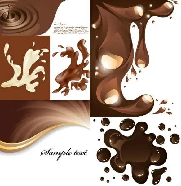 coffee pattern vector