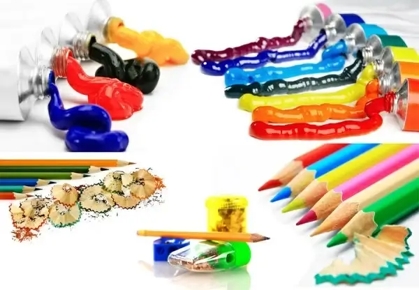 color pencil and paint highdefinition picture 5p