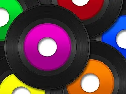 color vinyl picture