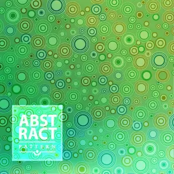 colored circle abstract patterns vector