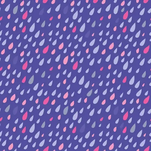 colored drops seamless pattern vector set