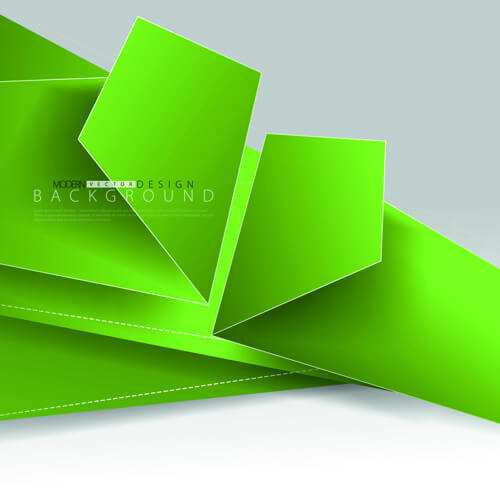 colored fold paper background vector