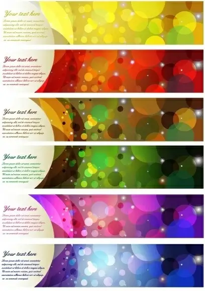 Colorful Abstract Banner