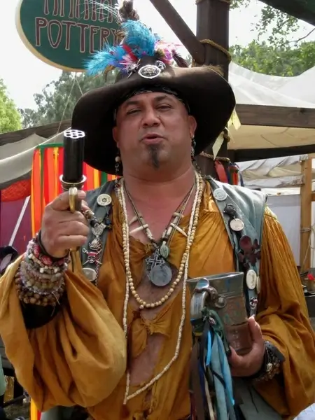 colorful actor renaissance faire