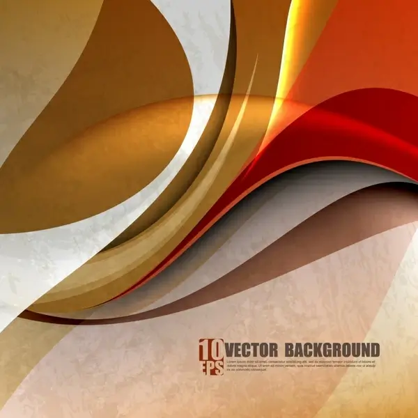 decorative abstract background template colorful classic dynamic curves