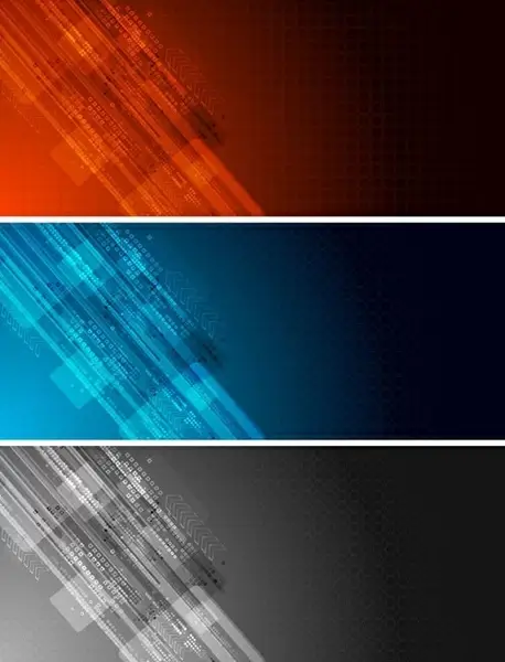 colorful banner banner02 vector