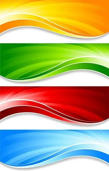 colorful banner banner04 vector