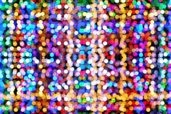 colorful blurred lights
