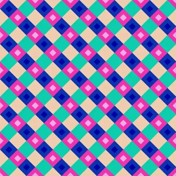 colorful checkered background repeating squares decoration
