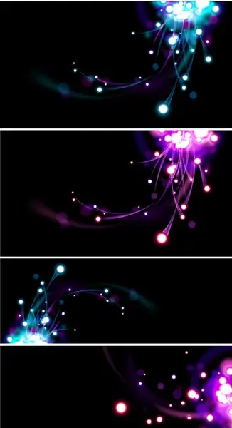 colorful light background vector graphic