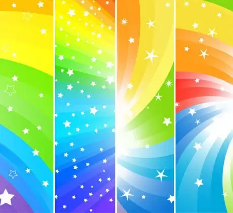 colorful lines background vector